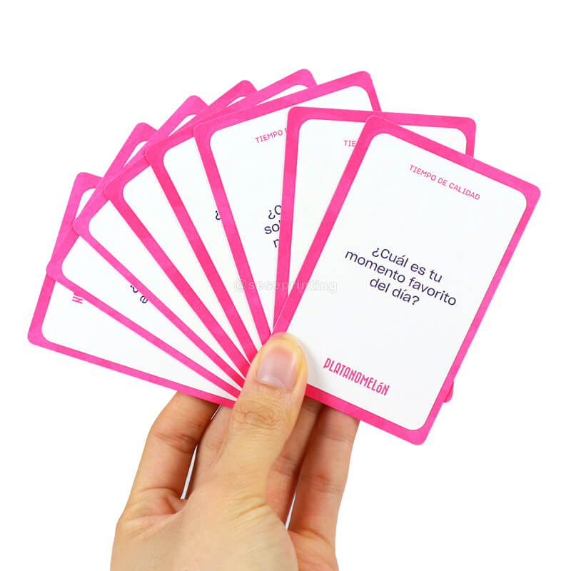 Card Game Custom Printing Manufacturer Question Cards for Couples 9