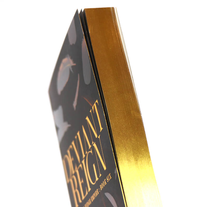 Printed Sprayed Edges Paperback Book for Authors and Publishers 10