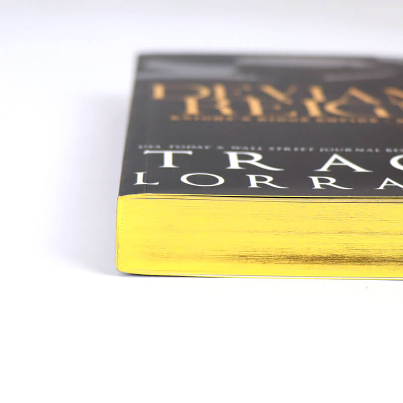 Printed Sprayed Edges Paperback Book for Authors and Publishers 11