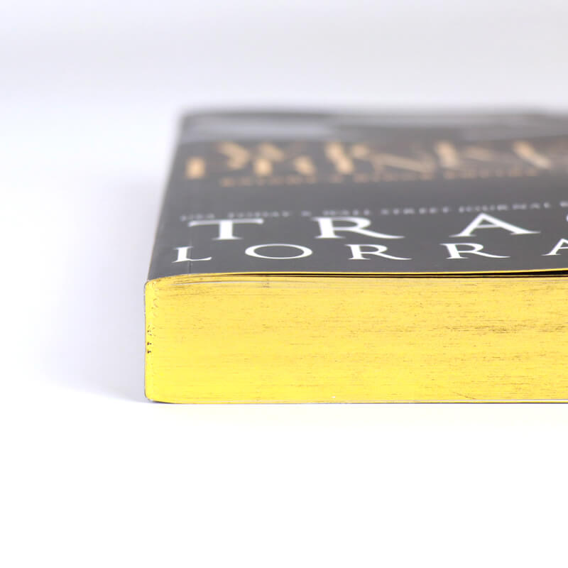 Foil Stamping Paperback Novel Printing Foiled Edges and UV Coating 11