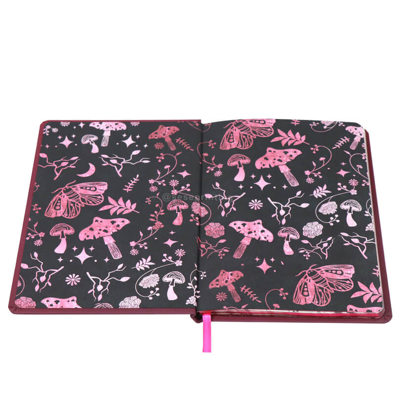 Hardcover Journal Printed Composition Notebook with Sprayed Edges 7