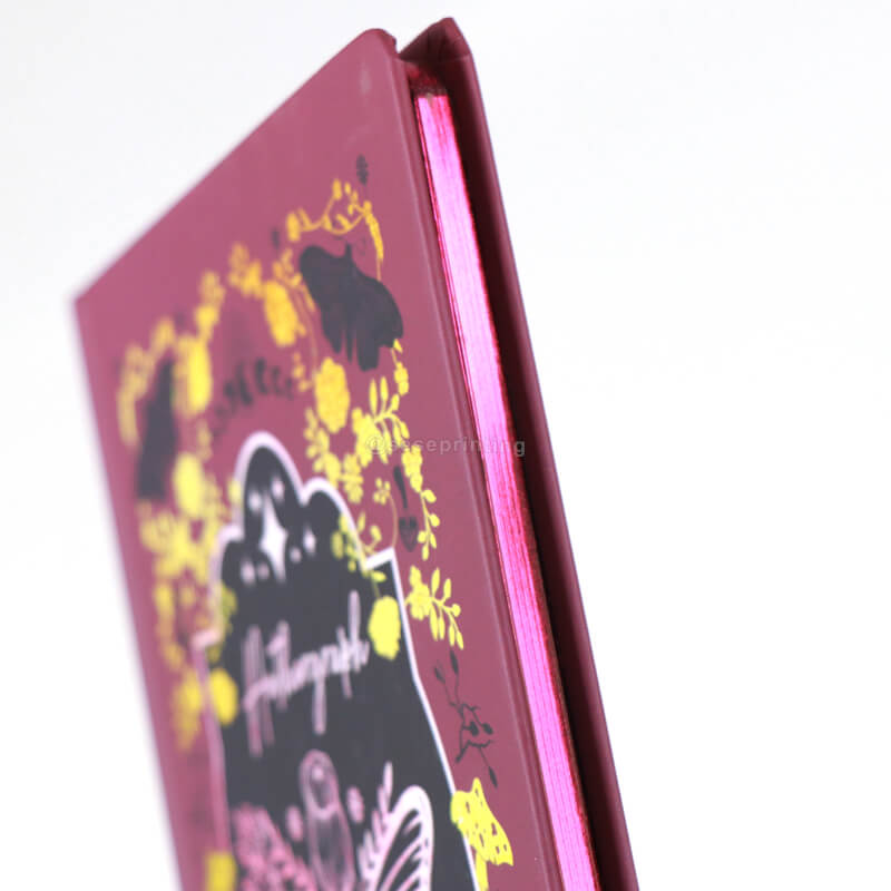 Hardcover Journal Printed Composition Notebook with Sprayed Edges 9