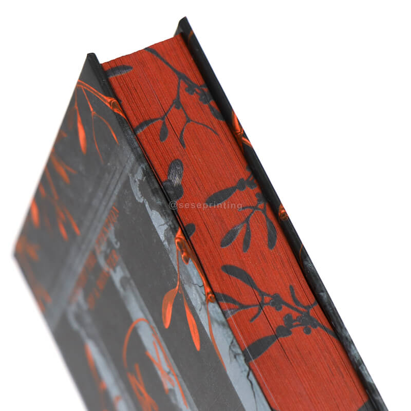 Hardcover-Fantasybuch, Dark Romance, Druck mit Farbschnitt 10