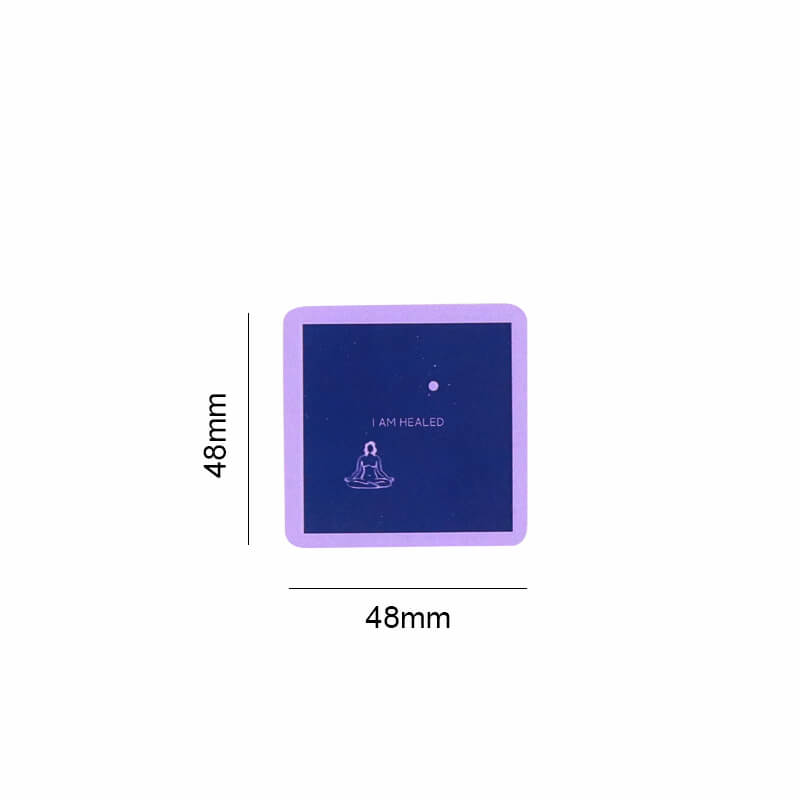 Custom Mini Card Game Printing Affirmation Cards Deck with Box 7