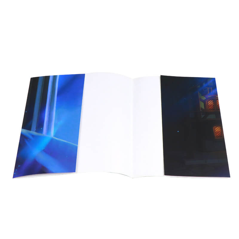 Single Side Print Soft Touch Dust Jacket with Silver Foil Letters 6