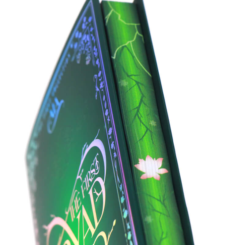 Special Edition Book with Sprayed Edge and Laser Foil Dust Jacket 10