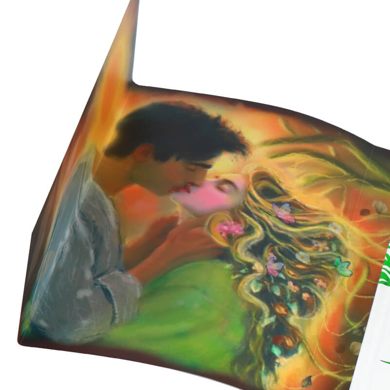 Special Edition Book with Sprayed Edge and Laser Foil Dust Jacket 11