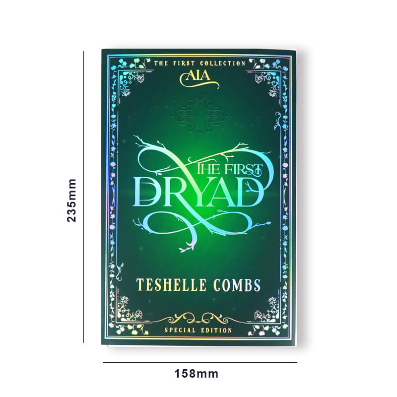 Special Edition Book with Sprayed Edge and Laser Foil Dust Jacket 6