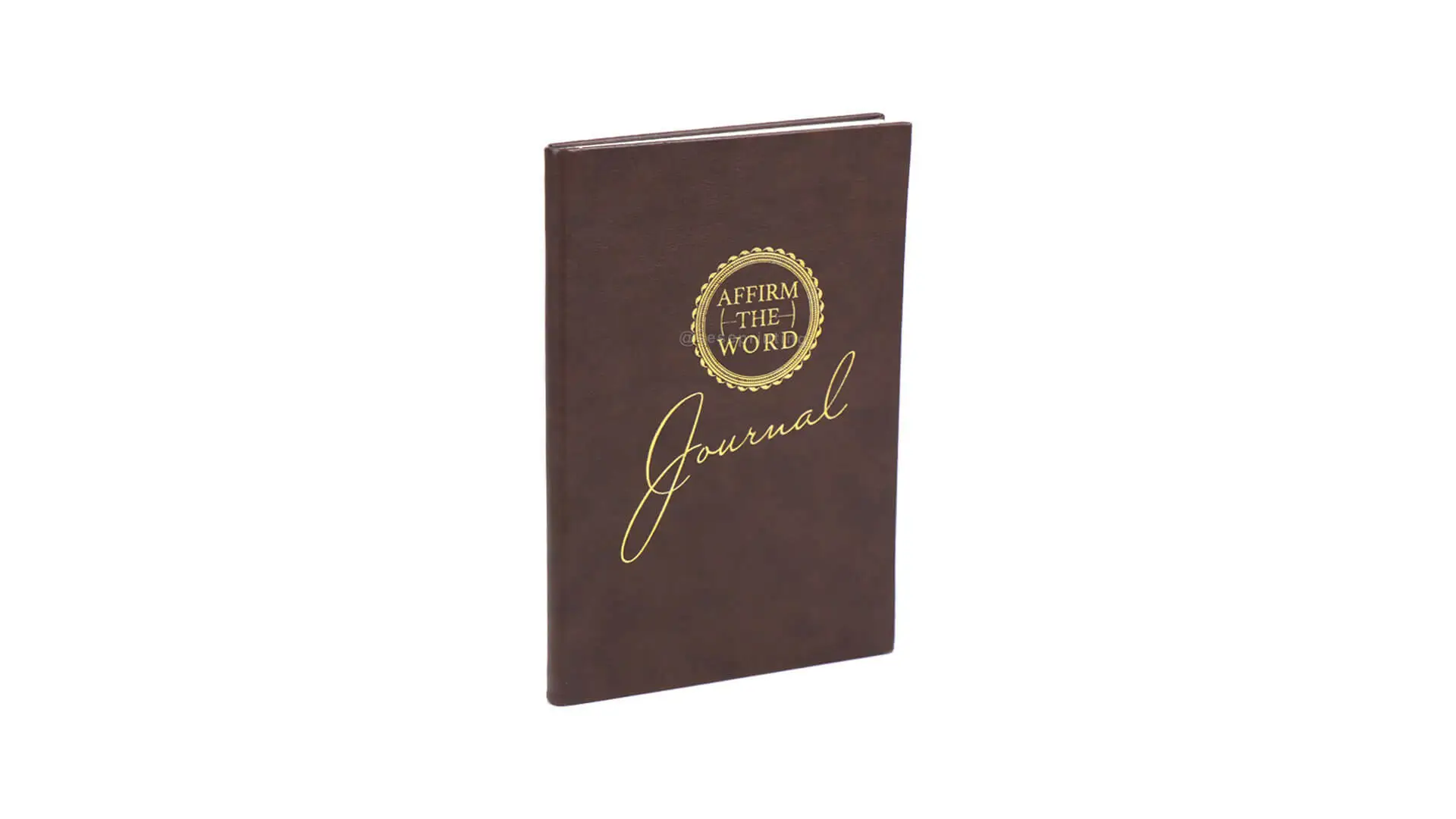 Personalized Leather Notebook Printing Affirmation Journal 1