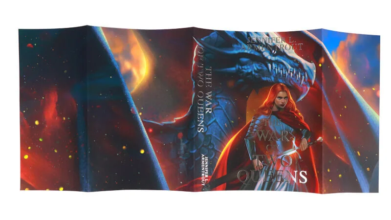 Printing Book Dust Jacket with Silver Foil Stamping on Cover 1