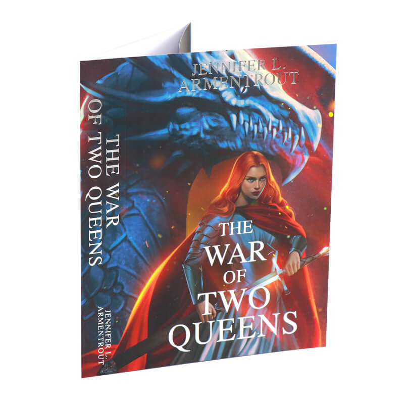 Printing Book Dust Jacket with Silver Foil Stamping on Cover 6