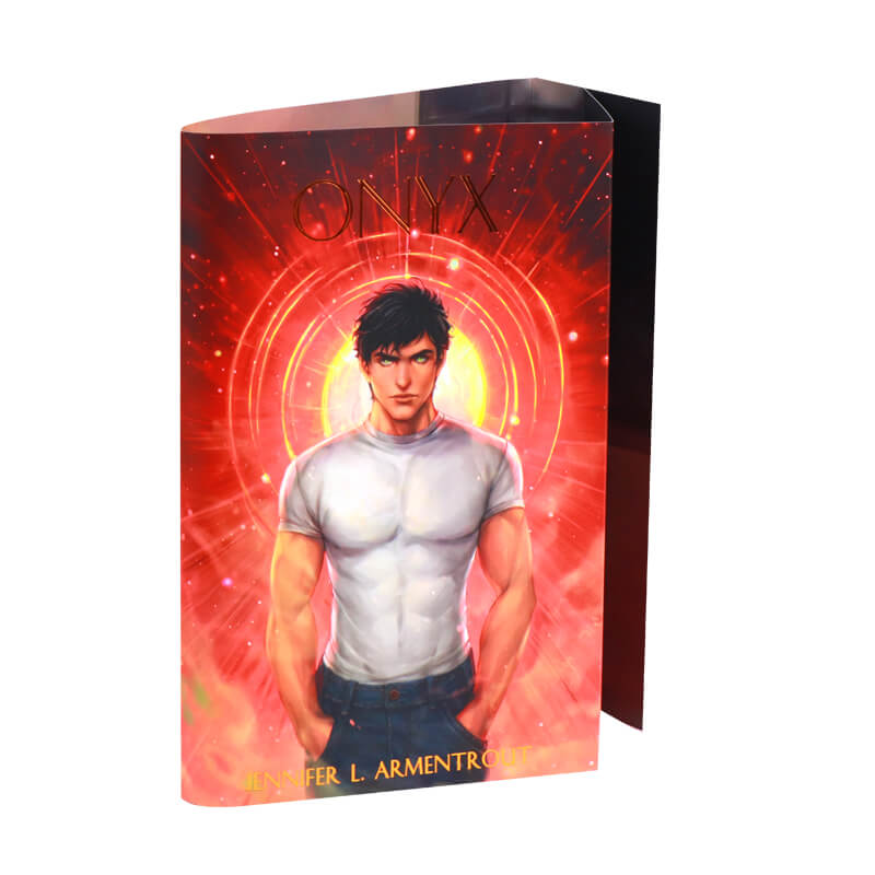 Double Sided Printing Silver Foil Dust Jacket for Hardcover Book 6