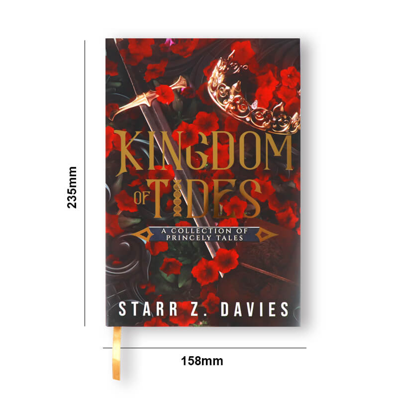 Hardcover Book with Sprayed Edges and Colour Illustration Pages 6