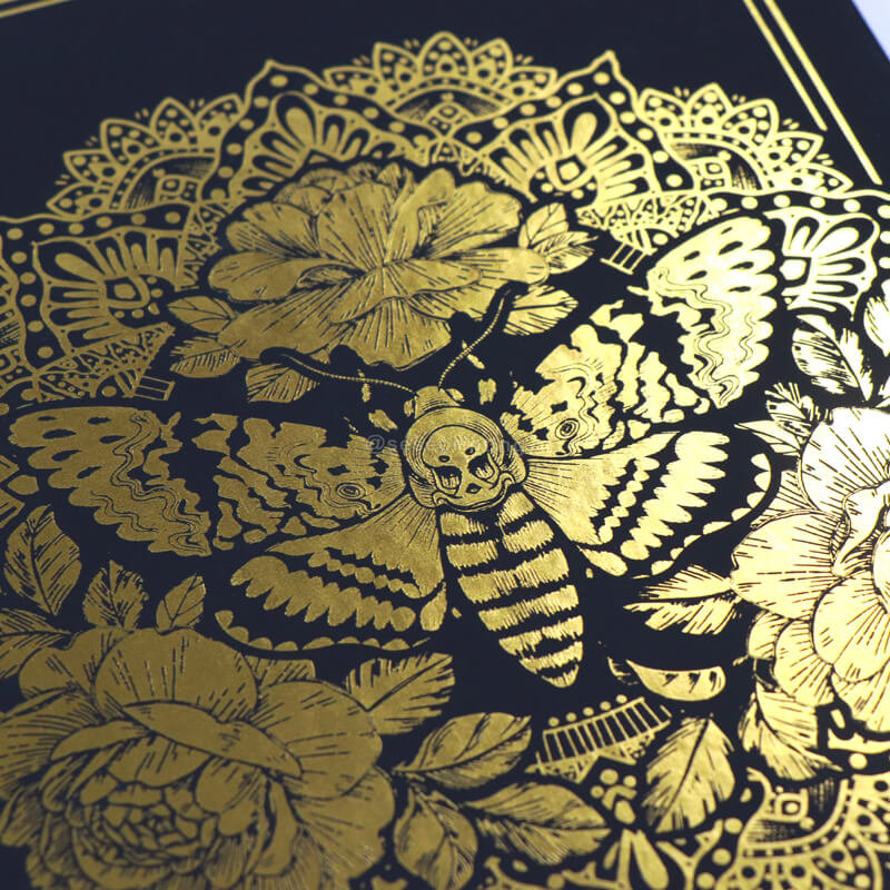 Personalized Foiled Cover Journal Notebook Printed with Gold Edges 8