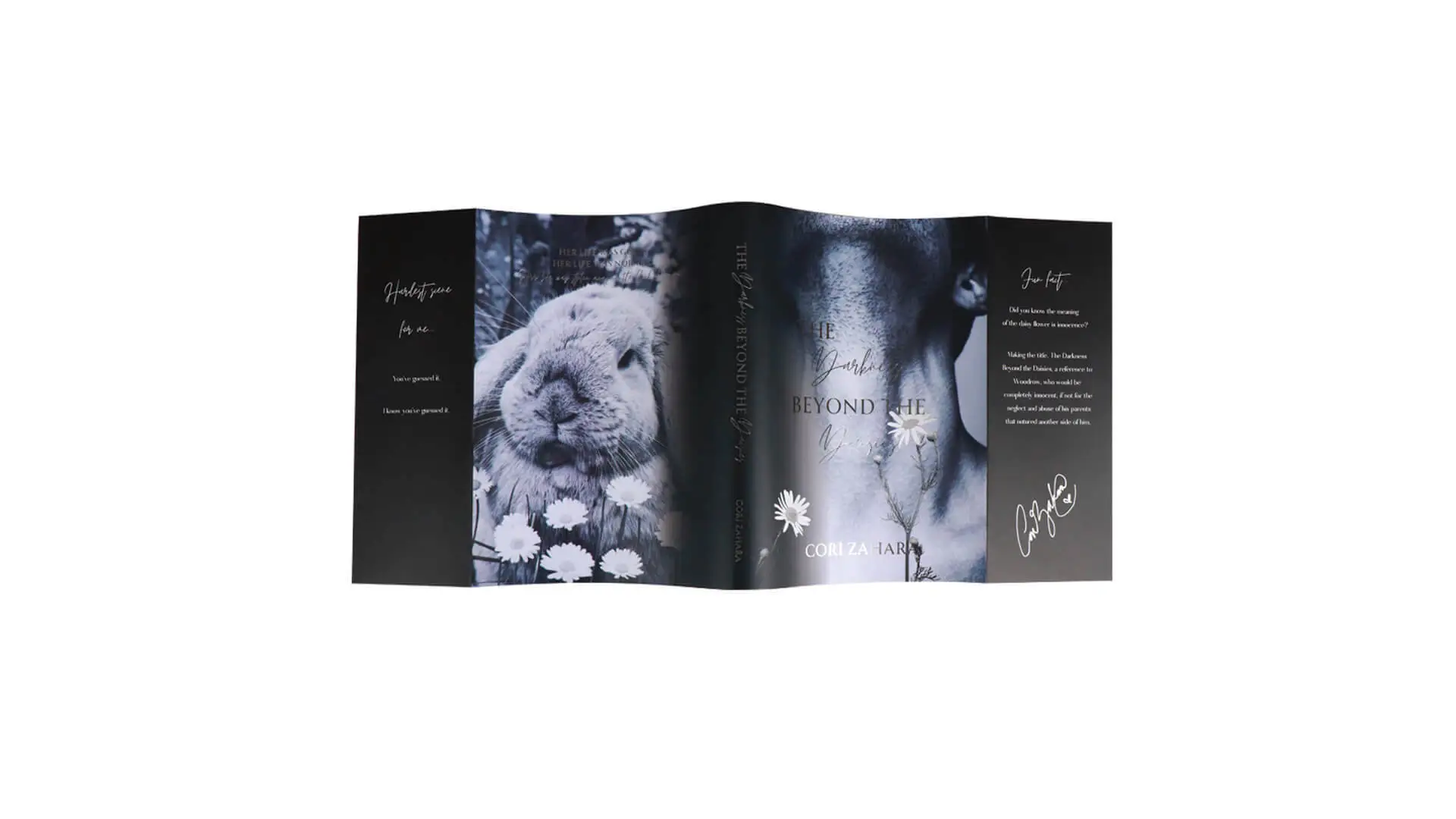 Double Sided Printing Book Dust Jacket with Silver Foil on Cover 1