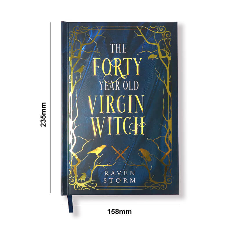 Get My Book Printed Hardcovers with Stenciled Edges and Endpapers 6