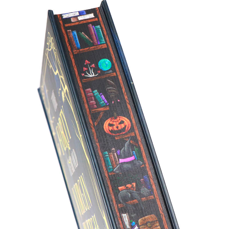 Get My Book Printed Hardcovers with Stenciled Edges and Endpapers 10