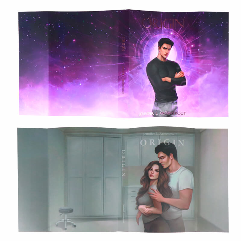 Both Sided Printing Full Color Dust Jacket for Special Edition Book 6