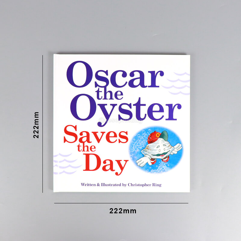 Hardcover Illustrated Story Books Custom Children's Book Printing 6