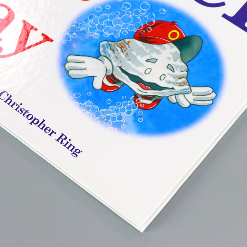 Hardcover Illustrated Story Books Custom Children's Book Printing 8