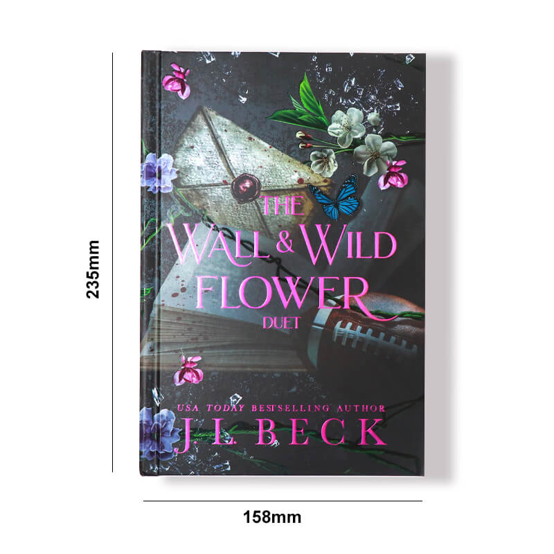 Hardcover Book Printing with Sprayed Edges, Foiling and Embossing 6