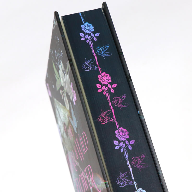 Hardcover Book Printing with Sprayed Edges, Foiling and Embossing 10