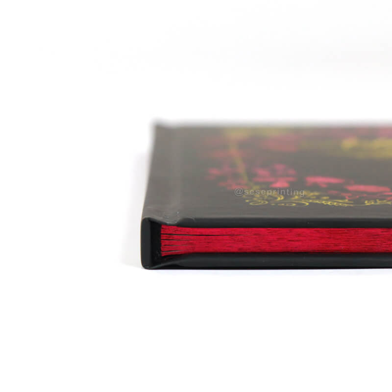 Personalized Hardcover Journal Notebook Printed with Sprayed Edges 11