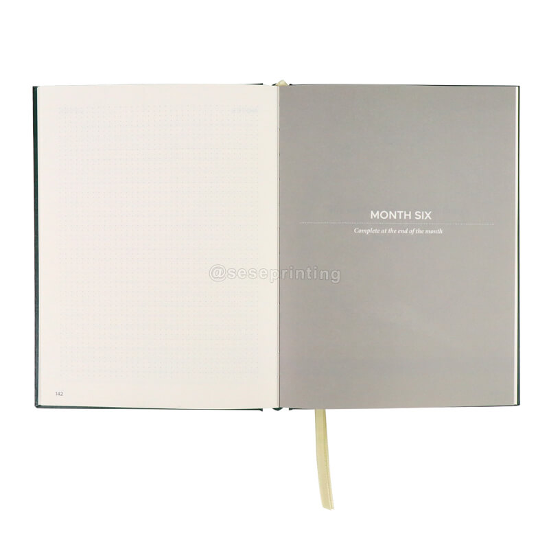 Hardcover Planner Notebook Custom Human Being Journal Printing 7