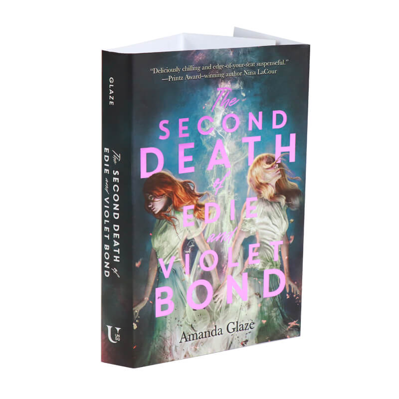 157g Coated Paper Book Dust Jacket Printing with Spot UV Coating 6