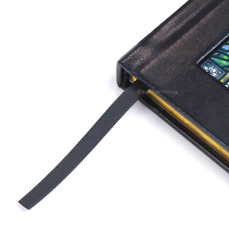 Cut-Die Leather Cover Notebook Diary Printing Foil Edge Journal 10