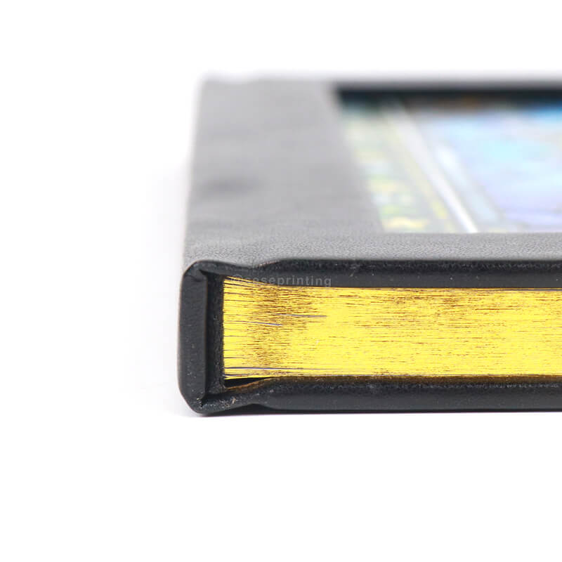 Cut-Die Leather Cover Notebook Diary Printing Foil Edge Journal 11