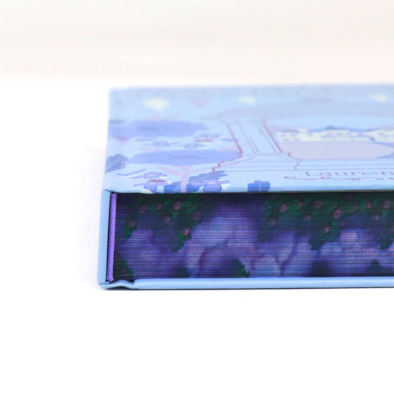 6x9 Special Hardcover Novel Printing Foiling and Sprayed Edges 11