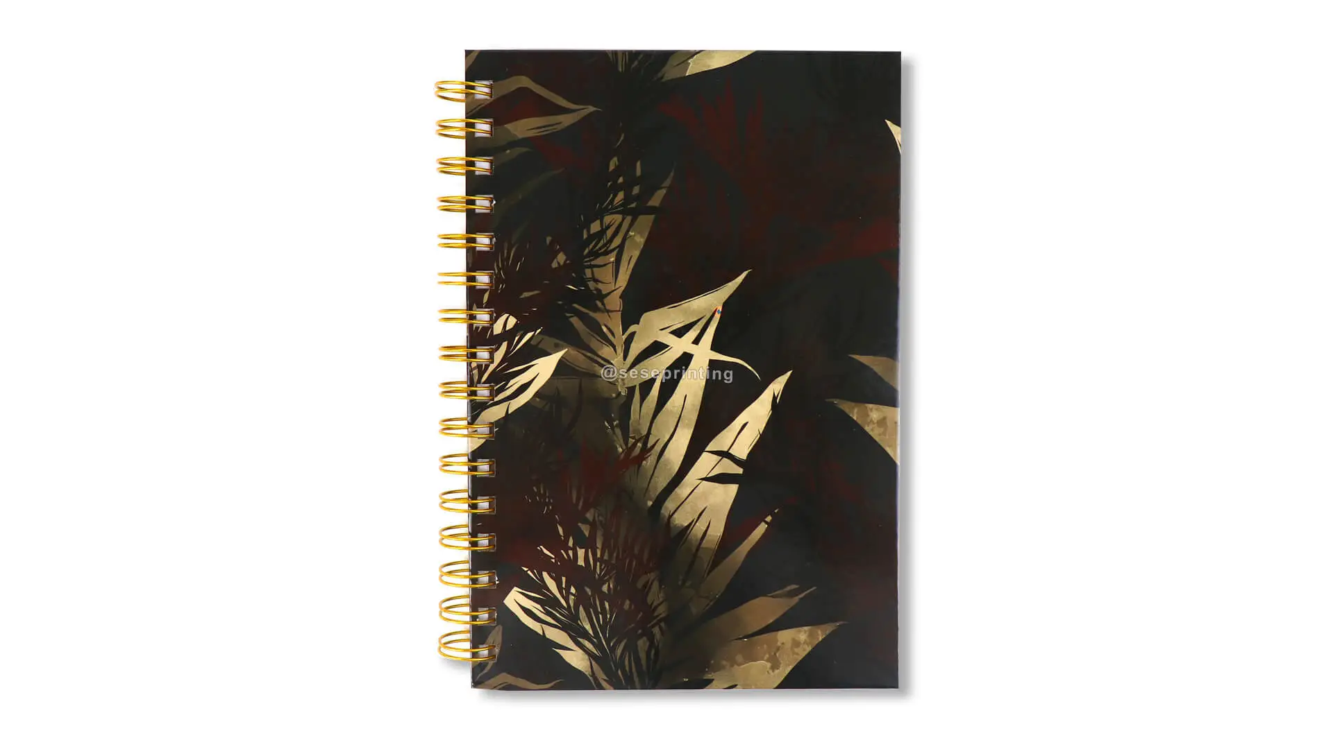 Hardcover Wire Bound Journal Personalized Spiral Notebook Printing 1