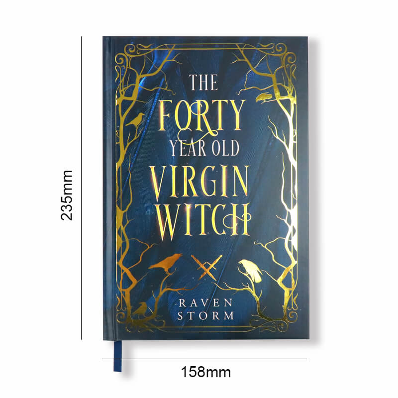 Hardcover Special Edition Fantasy Book Printing Image Sprayed Edges 6