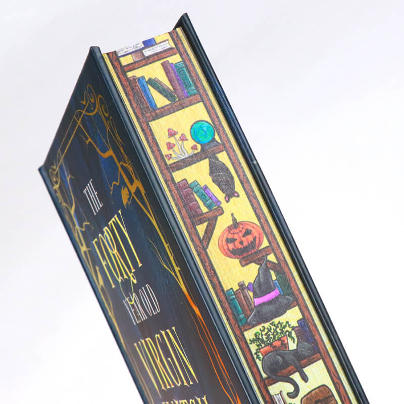 Hardcover Special Edition Fantasy Book Printing Image Sprayed Edges 10