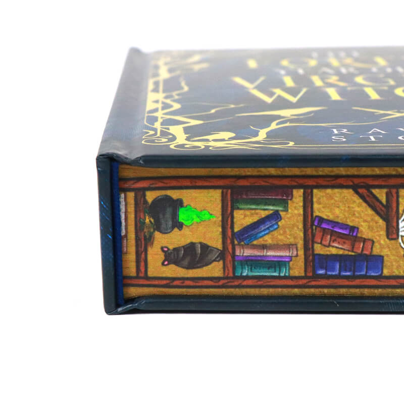 Hardcover Special Edition Fantasy Book Printing Image Sprayed Edges 12