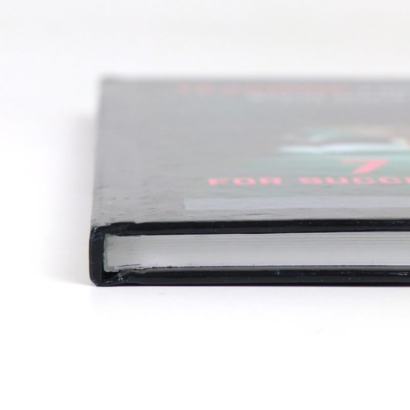 Custom Book Printing Black and White Hardcover Book Publishing 9