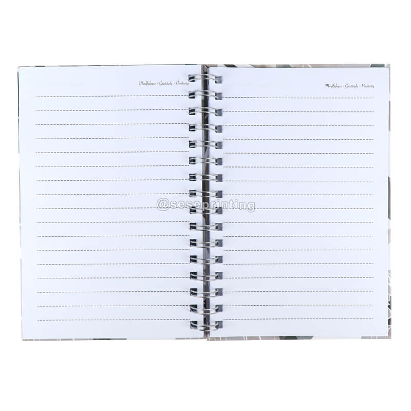 Custom Spiral Notebook Printing A5 Diary Journal Printing 7