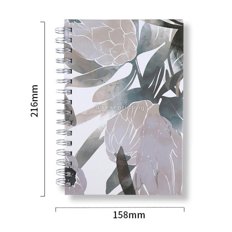 Custom Spiral Notebook Printing A5 Diary Journal Printing 6