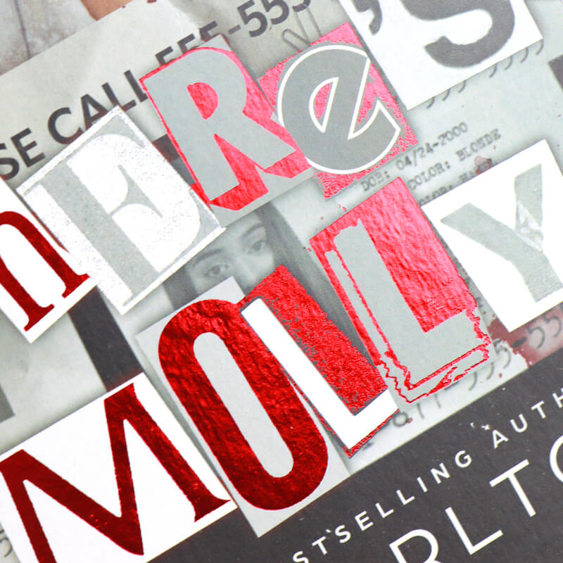 Foiled Hardback Book Printing with Endsheets and Sprayed Edges 9