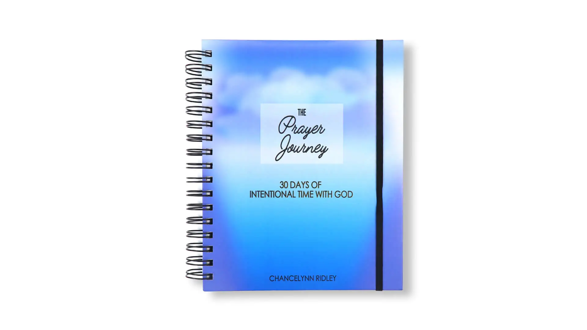 Custom Spiral Prayer Journal Print Spiritual Affirmation Planner 1