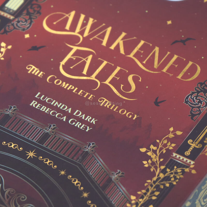 Printing Gold Foil Stamping Hardcover Books with Sprayed Edges 9