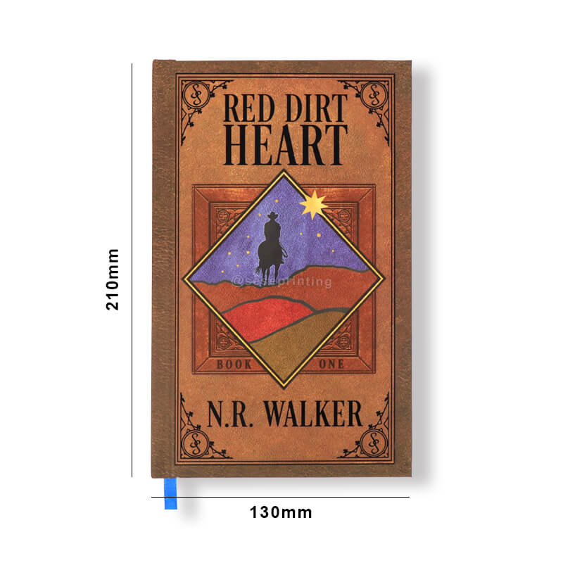 Book Manufacturer Black and White Printing Hardcover Fantasy Novel 6