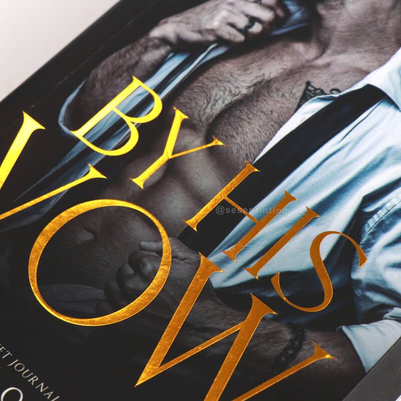 Paperback Book Printing with Gold Foil and Black Sprayed Edges 8