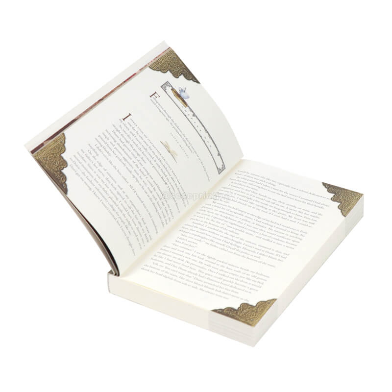 Custom Your Own Perfect Bound Book Full Color Printing Romance Book 7