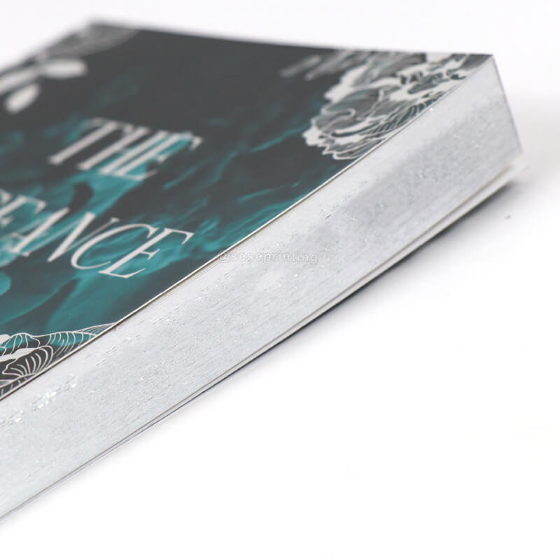 Special Edition Paperback Book with Foil Stamping and Sprayed Edges 9
