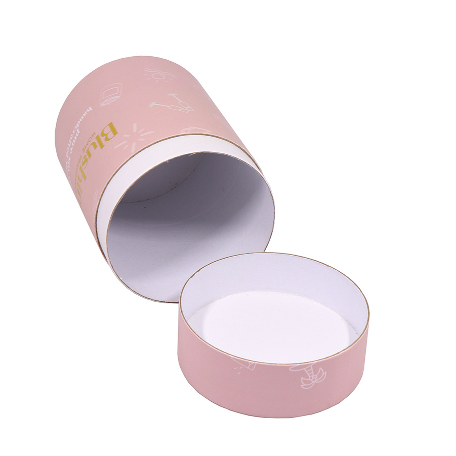 Paper Box Manufacturer Custom Cardboard Pink Paper Tubes 12
