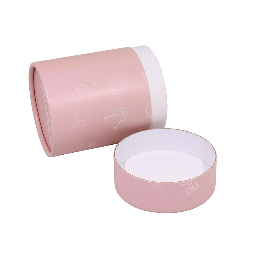 Paper Box Manufacturer Custom Cardboard Pink Paper Tubes 11