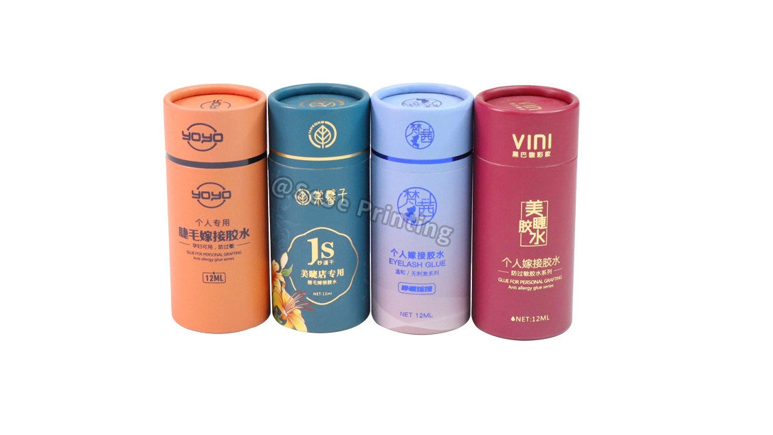 Customized Full Color Makeup Paper Tubes Printing 1