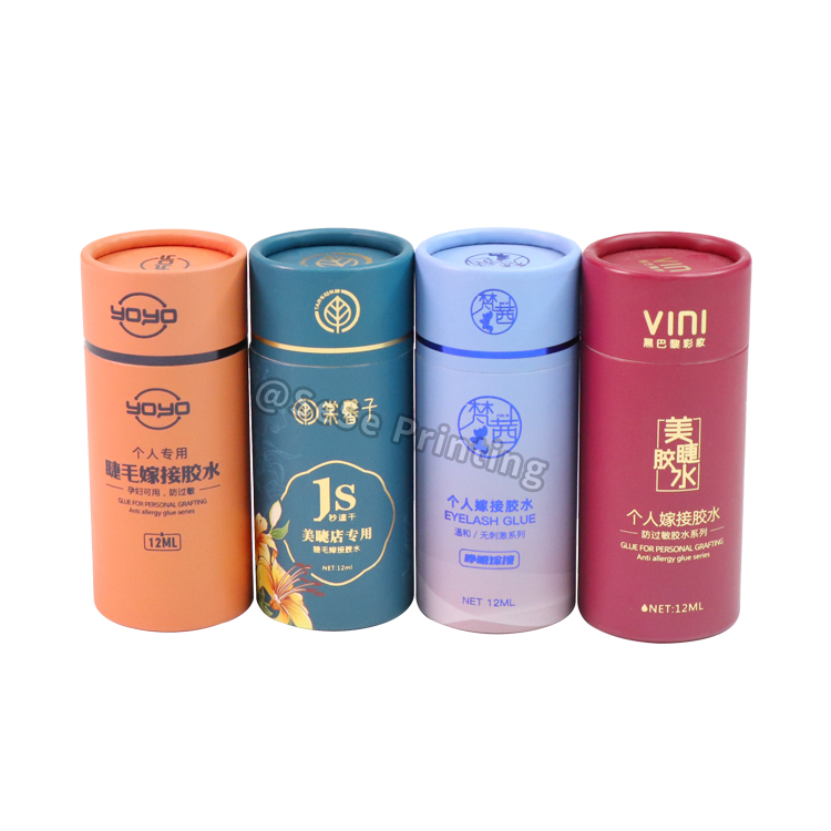 Customized Full Color Makeup Paper Tubes Printing 7